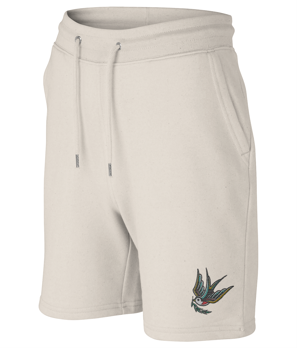 Swallow | Embroidered Organic Cotton Hoodie