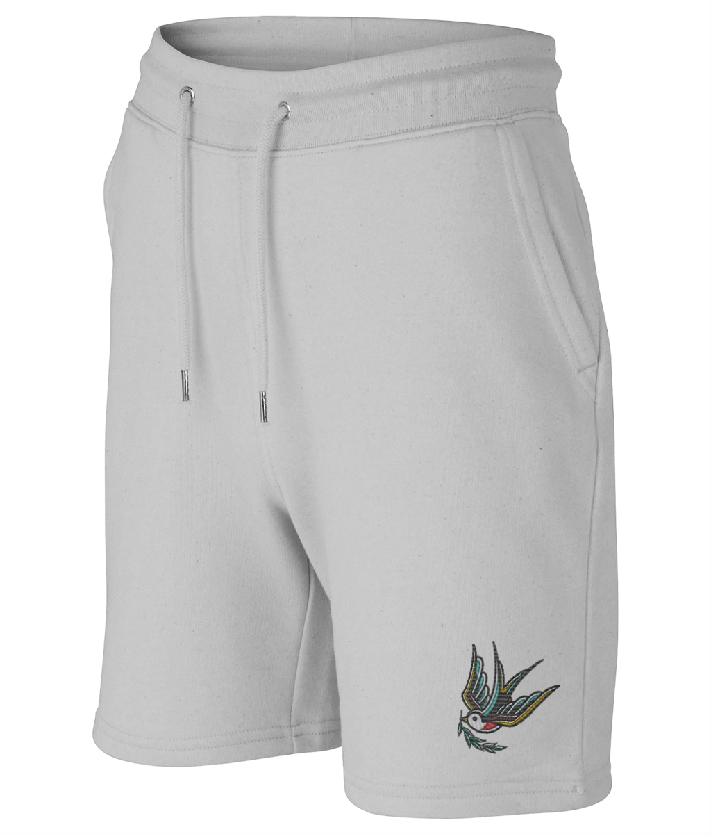 Swallow | Embroidered Organic Cotton Hoodie
